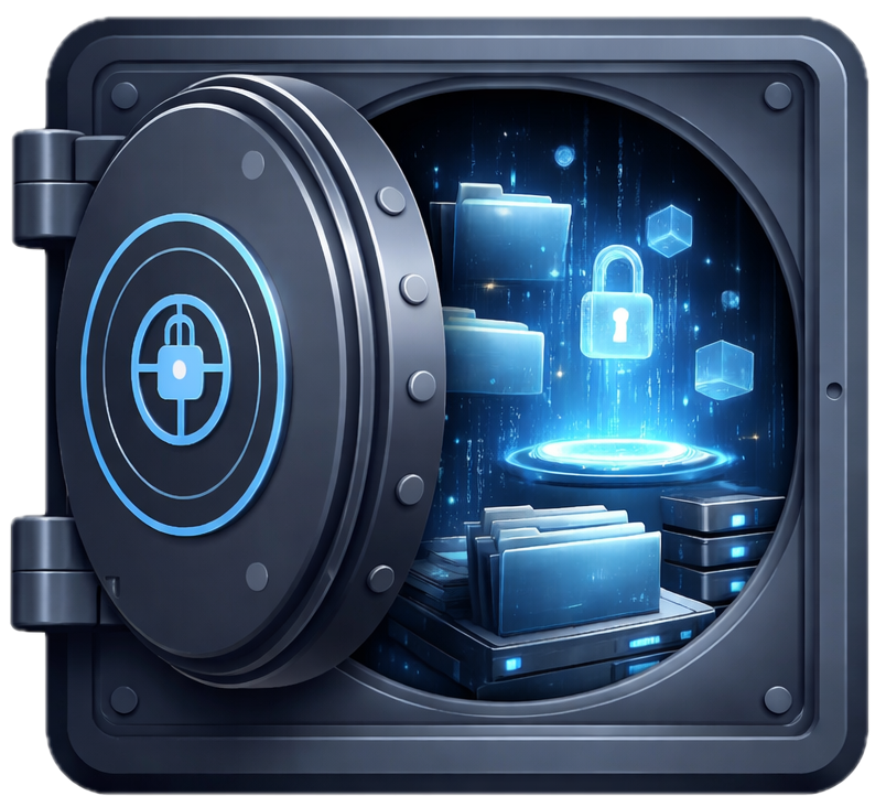 HelvetiSafe Vault illustration